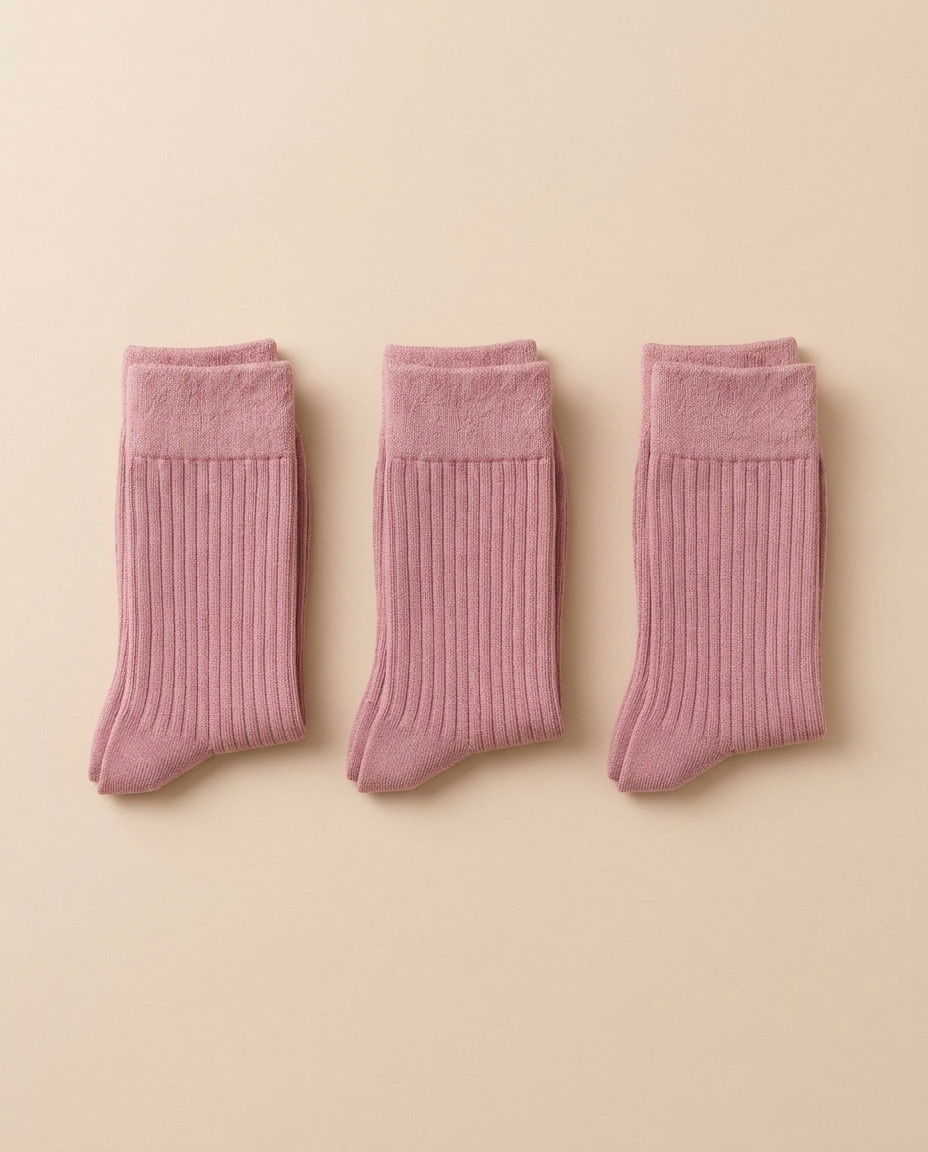 Set of three dusty rose pairs