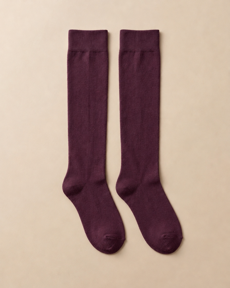 The Compression Sock · Plum