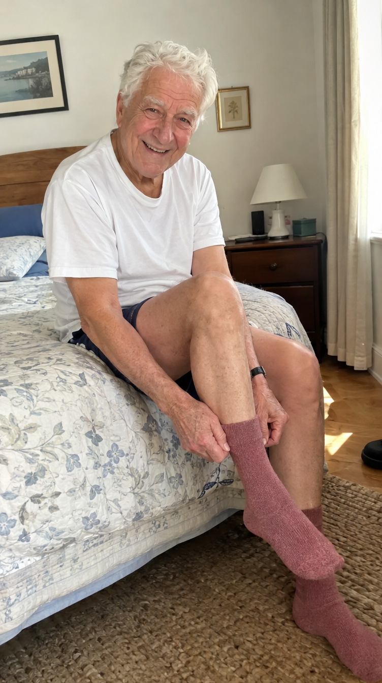 Customer photo of HugStep socks