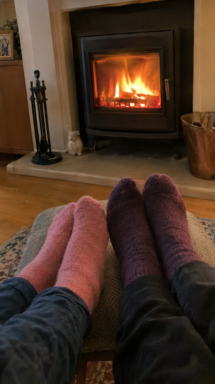 Customer photo of HugStep socks
